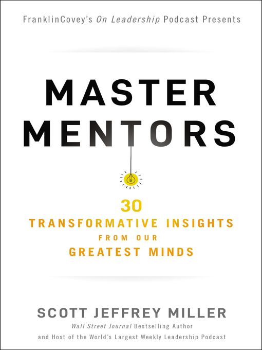Title details for Master Mentors by Scott Jeffrey Miller - Available